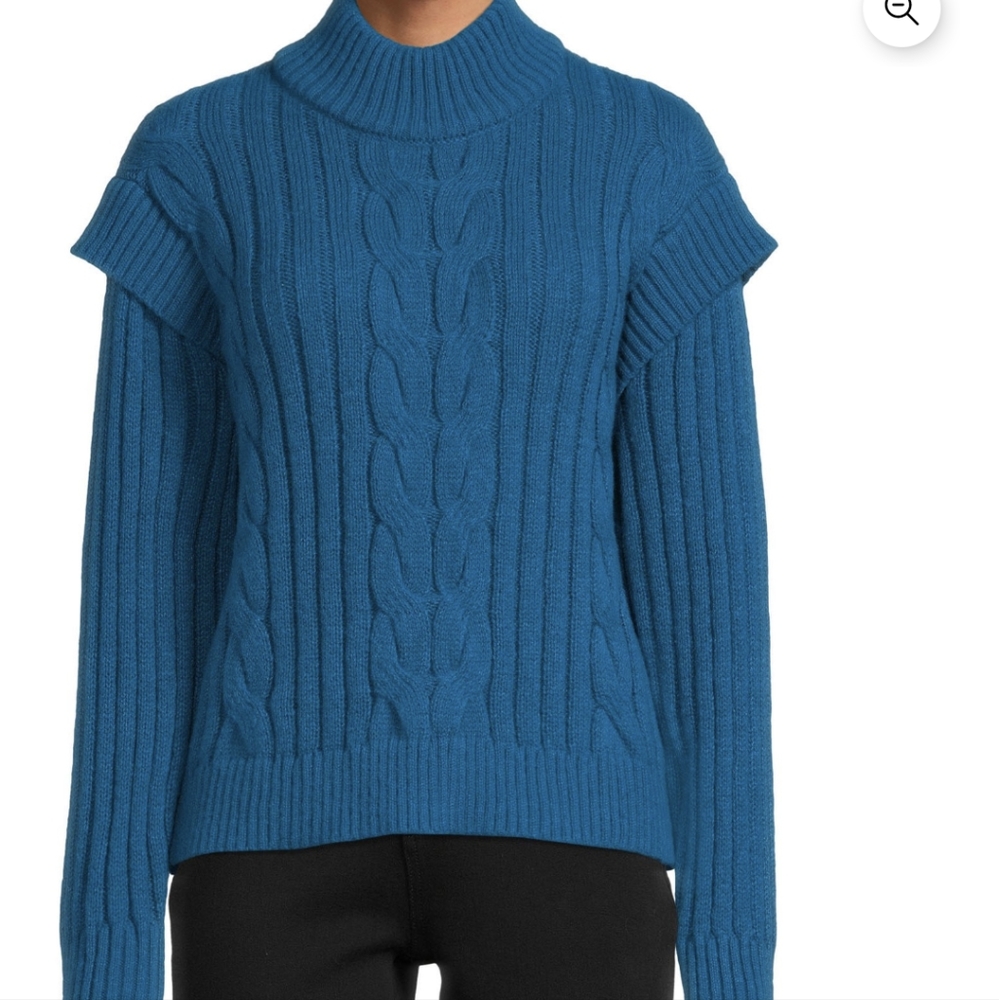 Mock neck sweater